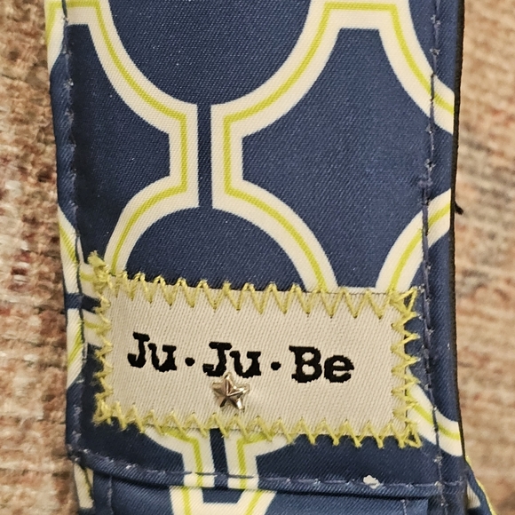 JuJuBe Royal Envy Diaper Bag Mom‎ Shoulder Bag Baby Waterproof Blue Green NWOT - Picture 8 of 11